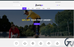 SportyGo - Sports Shop WooCommerce Theme