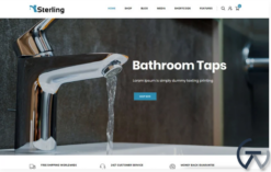 Sterling - Bathroom Accessories Store WooCommerce Theme