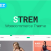 Strem Sports Store ECommerce Minimal Elementor WooCommerce Theme
