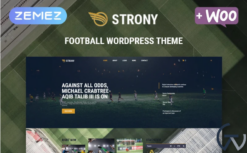 Strony - Sport Classic Elementor WordPress Theme