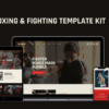 Rumble Boxing MMA Fighting Elementor Template Kit
