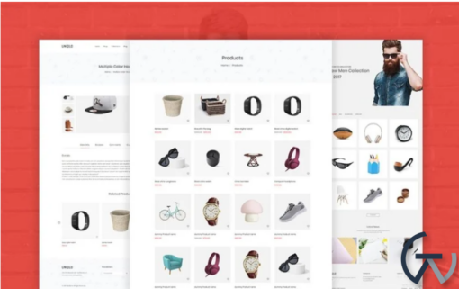 Uniqlo Minimal WooCommerce Theme