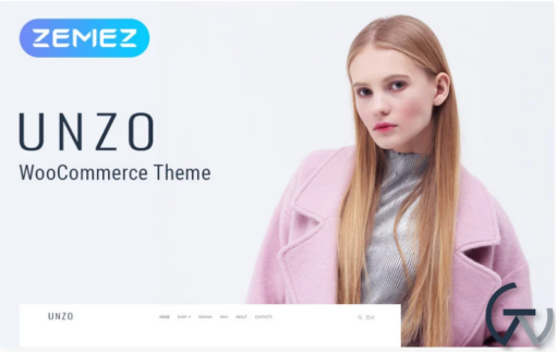 Unzo Apparel Shop ECommerce Minimal Elementor WooCommerce Theme