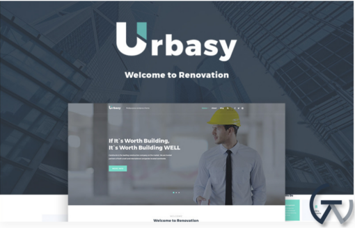 Urbasy Construction Company WordPress Theme