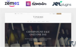 Vinedo - Vinery Elementor WooCommerce Theme