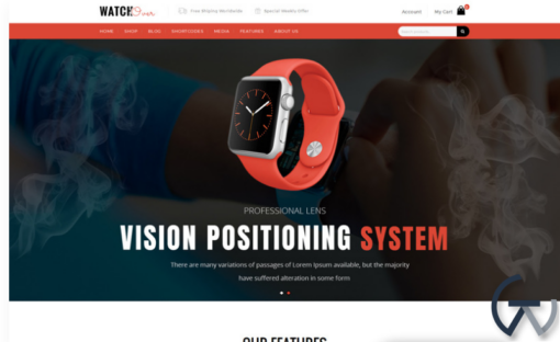 WatchOver Single Product WooCommerce Theme