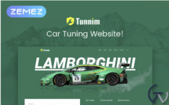 Tunnim - Car Tuning Elementor WordPress Theme