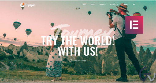 TripSpot Travel Elementor WordPress Theme