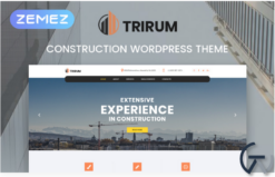 Trirum - Construction Multipurpose Modern Elementor WordPress Theme