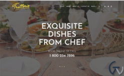 Trattorio - Restaurant Elementor WordPress Theme
