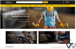 ToolArt - Power Tools Store WooCommerce Theme