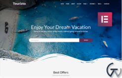 Tourizto - Travel Company Elementor WordPress Theme