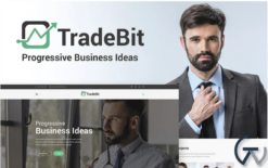 TradeBit - Bitcoin-Trading WordPress Theme