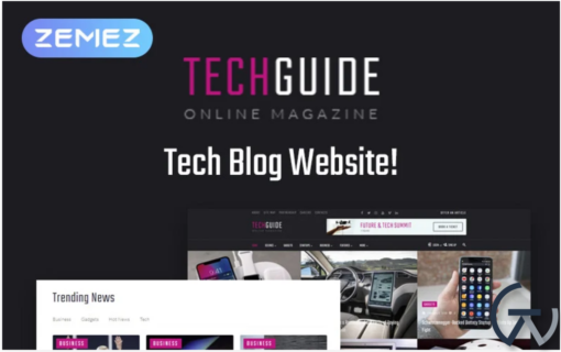 Techguide Tech Blog Elementor WordPress Theme