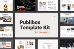Publibox - Blog, News & Magazine Elementor Template Kit