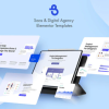 Burto Saas Digital Agency Elementor Template Kit