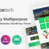 EcoTech Environment Saving Technologies Elementor WordPress Theme