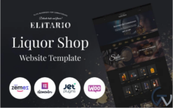 Elitario - Liquor Store WooCommerce Theme