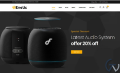 Emetix - Digital Shop WooCommerce Theme