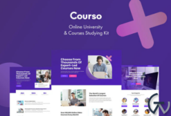 Courso - Online University & Courses Elementor Template Kit