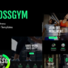 CrossGym Gym Fitness Elementor Template Kit