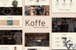 Koffe - Cafe & Coffee Shop Template Kit