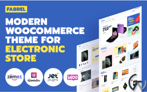 Fabrel Electronics Store Online WooCommerce Theme