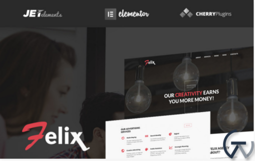 Felix Advertising Agency WordPress Theme