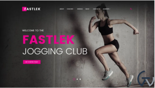 Fastlek Running Club Coaching WordPress Theme
