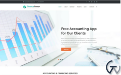 FinanceGroup - Accounting & Finance Business WordPress Theme