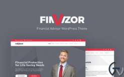 FinVisor Business Consultant WordPress Theme