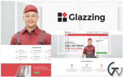 Glazzing - Window Installation Services WordPress Theme