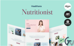 Healthera - Certified Nutritionist WordPress Theme