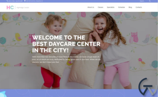 Highridge Center - Kindergarten & Child Care WordPress Theme
