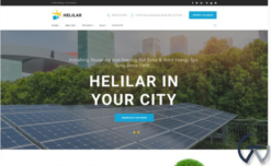 Helilar - Solar & Renewable Energy WordPress Theme