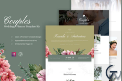 Couples - Wedding Planner Template Kit