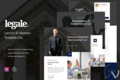Legale - Lawyer & Law Firm Template Kit