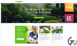 Jardinier lite - Landscaping Services WordPress Theme