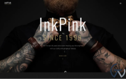 InkPink - Tattoo Studio WordPress Theme