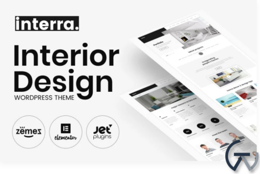 Interra Interior Designer Portfolio WordPress Theme