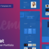 Wasat — Creative Portfolio Template Kit 2 Wasat %E2%80%94 Creative Portfolio Template Kit