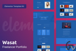 Wasat — Creative Portfolio Template Kit