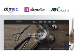 Jericho - Barber Shop Modern WordPress Theme