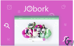 Jobork - Job Portal Template WordPress Theme