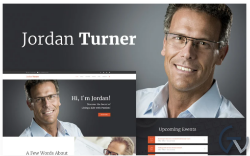 Jordan Turner Life Coaching WordPress Theme