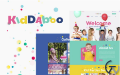 Kiddaboo - Kid Parties Services Responsive WordPress Theme