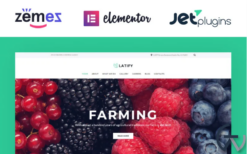 Latify - Private Farm Responsive WordPress Theme