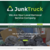 JunkTruck Garbage Removal Service WordPress Theme
