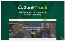 JunkTruck - Garbage Removal Service WordPress Theme