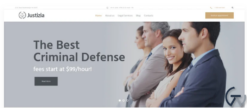Justizia - Lawyer Services Responsive WordPress Theme